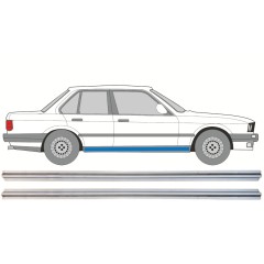 Notranji popravni panel praga za BMW 3 E30 1982-1994 / Levo+Desno / Komplet 15110