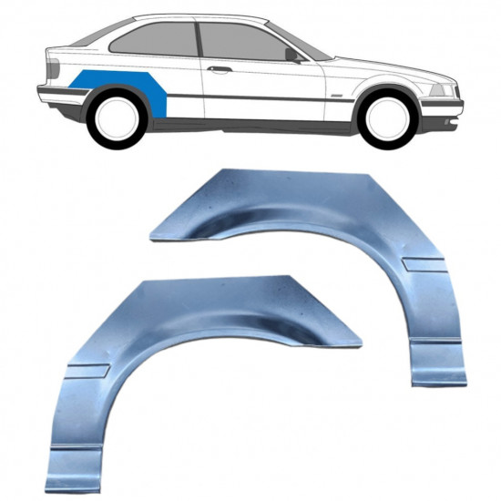 Bok delni za BMW 3 E36 / Levo+Desno / COMPACT / Komplet 5500