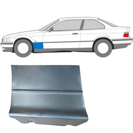 Popravni panel prednjega blatnika za BMW E36 3 1990-2000 / Leva / COUPE 6211