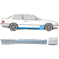 Popravni panel celotnega praga in sprednjega blatnika za BMW 3 E36 1990-2000 / Desna / COUPE / Komplet 17021