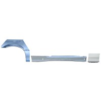 Popravni panel celotnega praga in sprednjega blatnika za BMW 3 E36 1990-2000 / Desna / COUPE / Komplet 17025