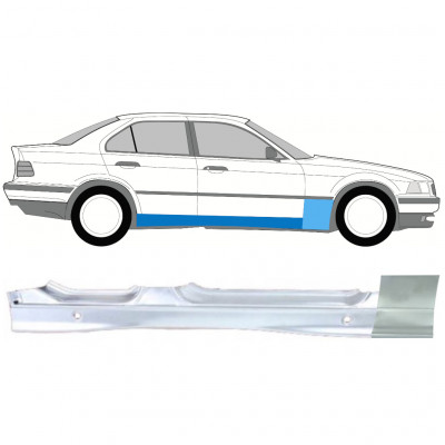 Popravni panel praga in sprednjega blatnika za BMW 3 E36 1990-2000 / Desna / Komplet 11205