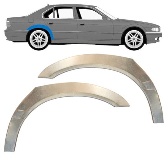 Bok delni za BMW 7 E38 1994-2001 / Levo+Desno / Komplet 14832