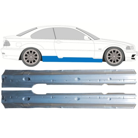 Prag za BMW 3 E46 1998-2006 / Levo+Desno / COUPE / Komplet 16814