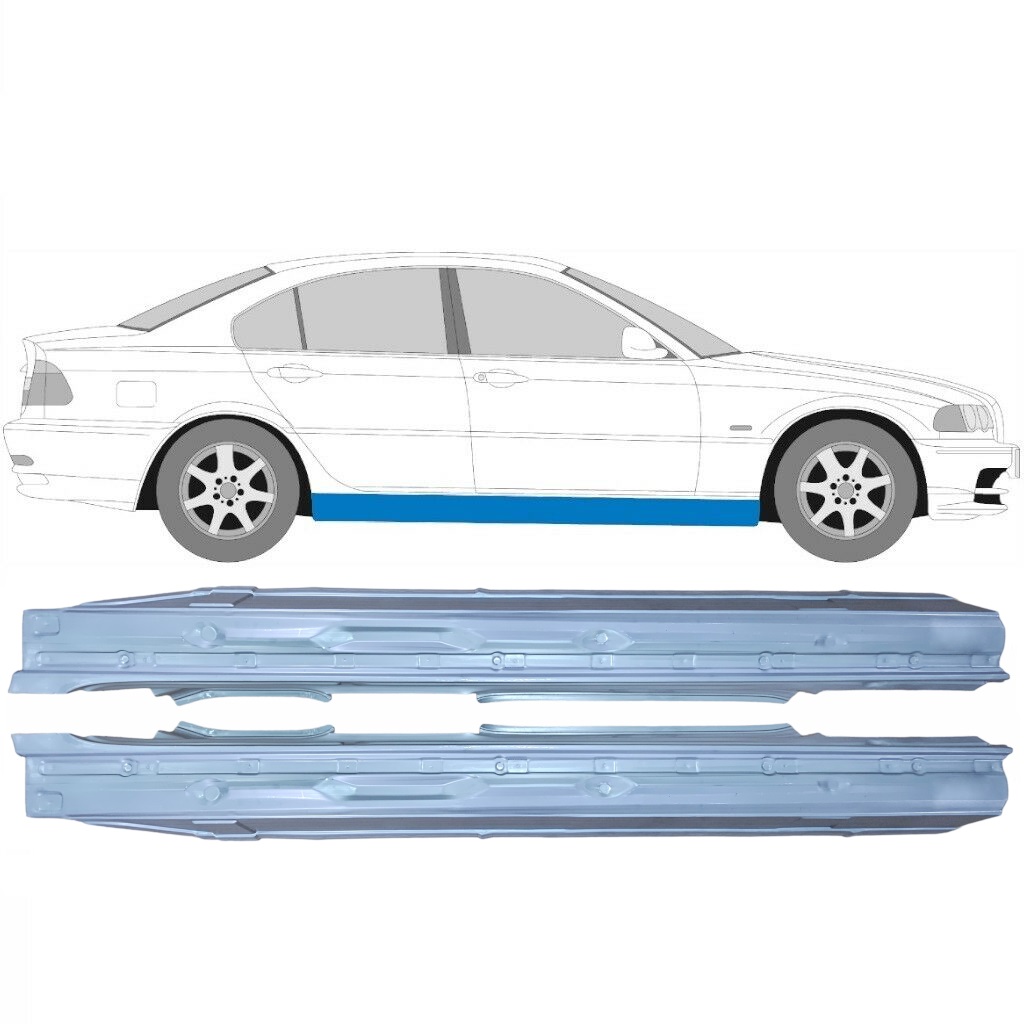 Prag Za Bmw 3 E46 1998-2006 / Levo+Desno / Combi / Sedan / Komplet 6195