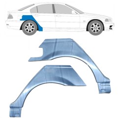 Bok delni za BMW 3 E46 1998-2006 / Levo+Desno / Komplet 6204