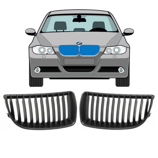 Rešetka za BMW 3 E90 2004-2008 / Levo+Desno 16309