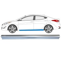 Prag za Hyundai Elantra 2010-2015 / Leva 14935