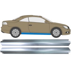 Prag za Volkswagen Eos 2006- / Levo+Desno / Komplet 10558