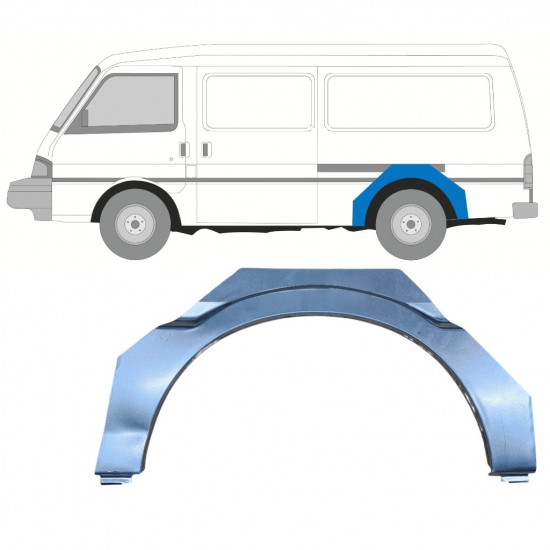 Bok delni za Mazda E-serie 1984-1998 / Leva 11032