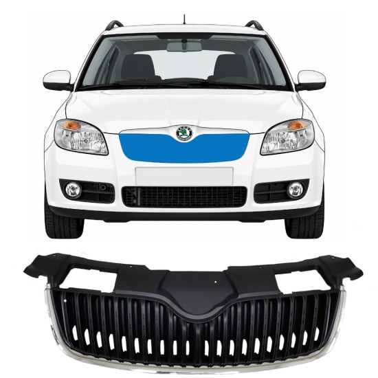 Rešetka za Skoda Fabia II 2007-2010 7523