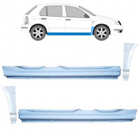 Popravni panel praga in sprednjega blatnika za Skoda Fabia 1999-2007 11169