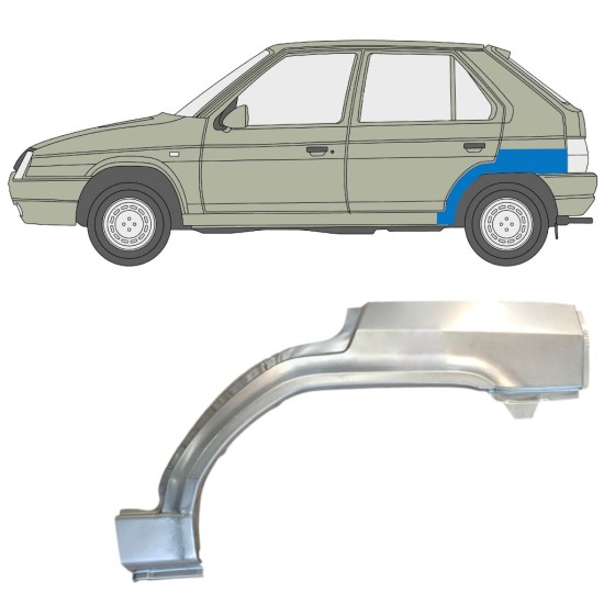 Bok delni za Skoda Favorit 1989-1995 / Leva 14883