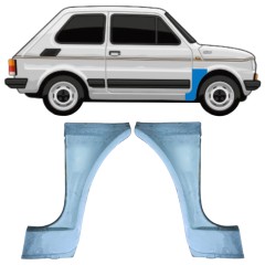 Popravni panel prednjega blatnika za Fiat 126p 1972-2000 / Levo+Desno / Komplet 11219