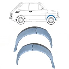 Notranji popravni panel sprednjega blatnika za Fiat 126p 1972-2000 / Leva / Komplet 10217