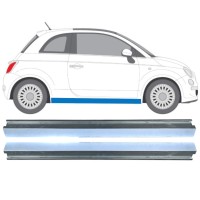 Popravni panel spodnjega praga za Fiat 500 2007-2018 / Levo+Desno / Komplet 16070