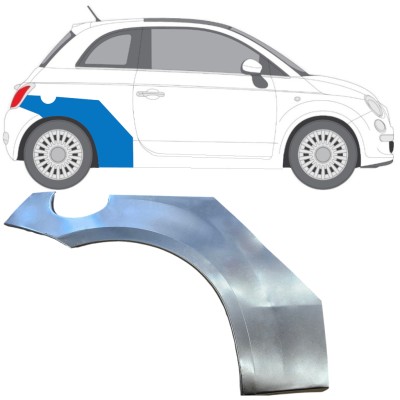 Bok delni za Fiat 500 2007-2018 / Desna 16071