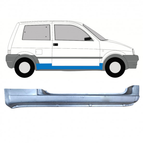 Prag za Fiat Cinquecento 1991-1998 / Desna 11211