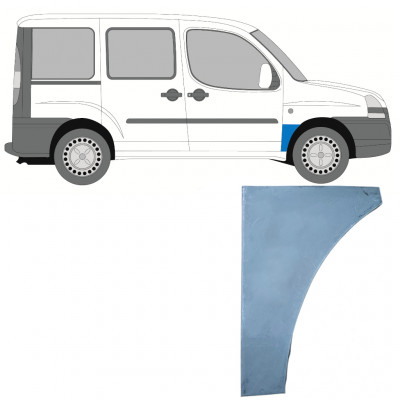 Popravni panel prednjega blatnika za Fiat Doblo 2001-2010 / Desna 8954