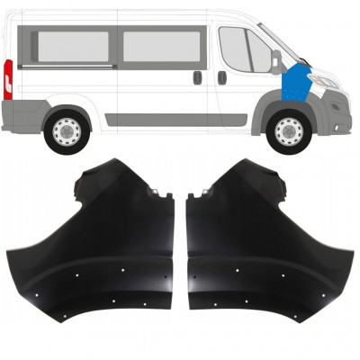 Sprednji blatnik za Fiat Ducato 2014- / Levo+Desno / Komplet 10557