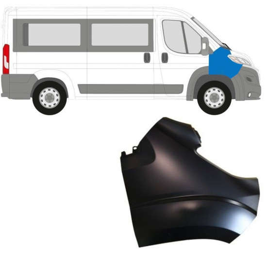 Sprednji blatnik za Fiat Ducato 2014- / Desna 7426