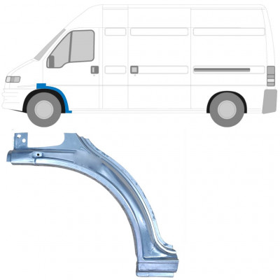 Popravni panel sprednjega blatnika za Fiat Ducato Boxer Relay 1994-2006 / Leva 5566