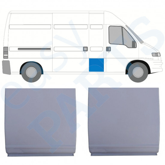 Set popravnih panelov za Fiat Ducato Boxer Relay Jumper 1994-2006 / Levo = Desno (simetrično) /  10457