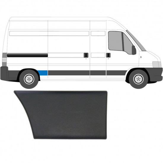 Zadnja stranska obloga za Fiat Ducato Boxer Relay 2002-2006 / Desna 5145