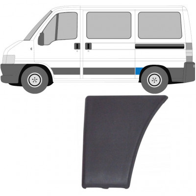 Zadnja stranska obloga za Fiat Ducato Boxer Relay 2002- / SWB / Leva 5161