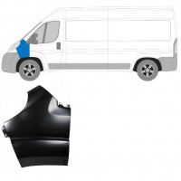 Sprednji blatnik za Fiat Ducato 2006-2014 / Leva 7279