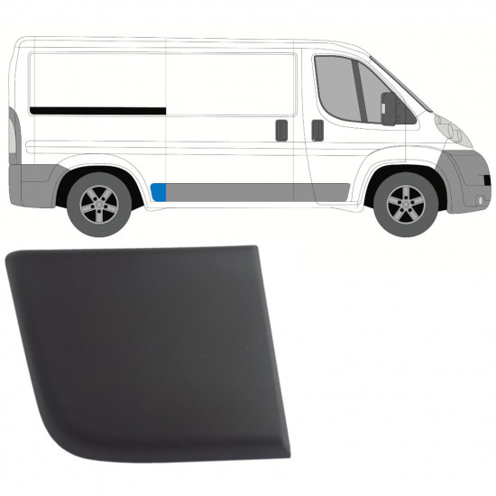 Zadnja stranska obloga za Fiat Ducato 2006- / Desna 9019