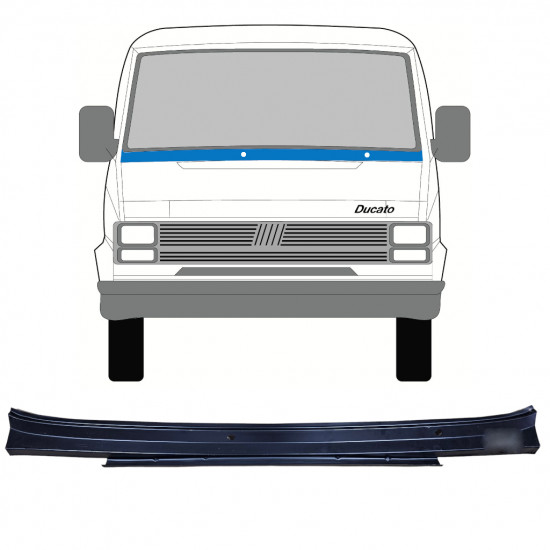 Popravni panel vetrobranskega stekla za Fiat Ducato / C25 / J5 1981-1994 7753