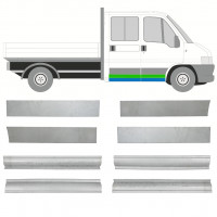 Popravni panel praga in vrat za Fiat Ducato Boxer Relay Jumper 1994-2006 / Levo+Desno / Dvojna kabina / Komplet 10492