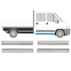 Popravni panel sprednjega in zadnjega praga za Citroen Jumper 1994-2006 / Levo+Desno / Komplet 14447