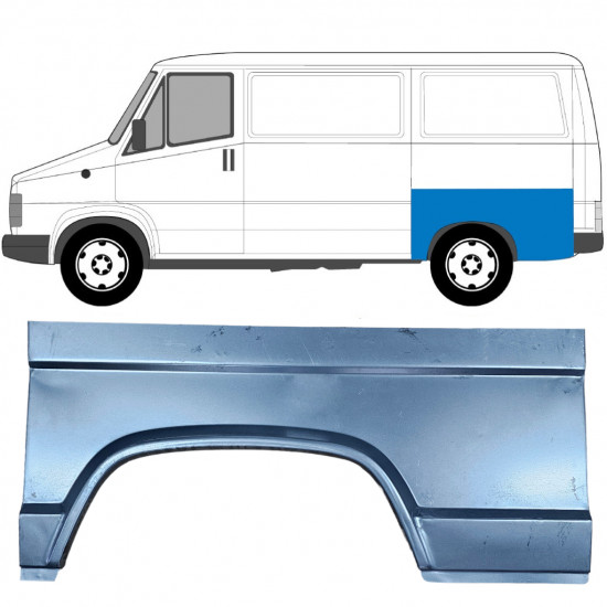 Bok delni za Fiat Ducato / C25 / J5 1981-1994 / Leva 6516