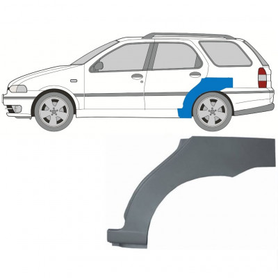 Bok delni za Fiat Palio Weekend 1997-2001 / Leva 8086