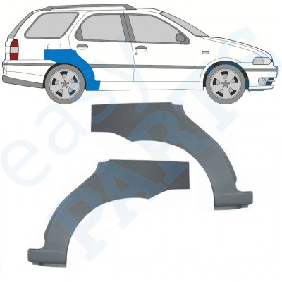 Bok delni za Fiat Palio Weekend 1997-2001 / Levo+Desno / Komplet 9941