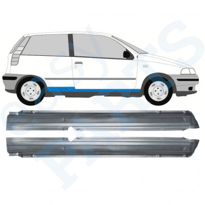 Prag za Fiat Punto 1 1993-1999 / Levo+Desno / Komplet 9938