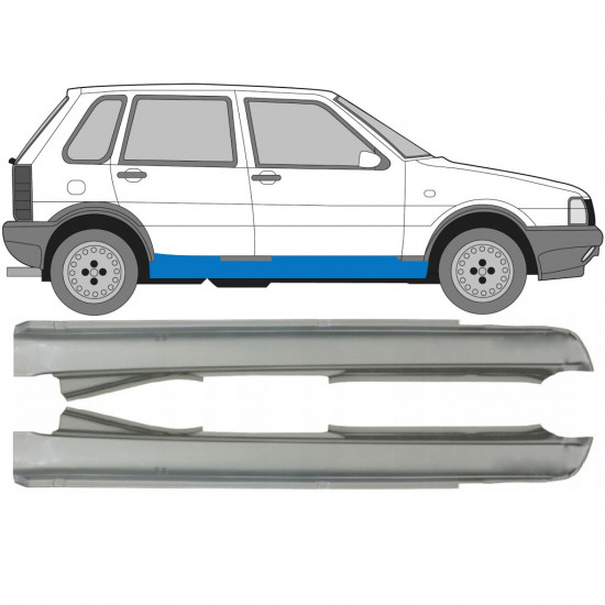 Prag za Fiat Uno 1983-2002 / Levo+Desno / Komplet 9666