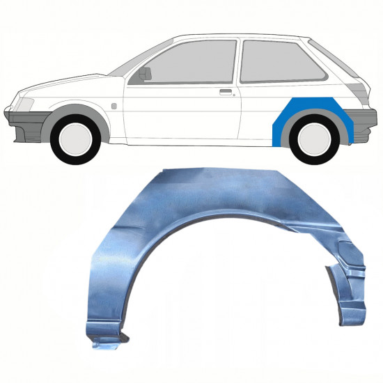 Bok delni za Ford Fiesta 1989-1995 / Leva 8746