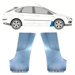 Popravni panel prednjega blatnika za Ford Focus 2004-2010 / Levo+Desno / Komplet 9857