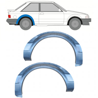 Bok delni za Ford Escort 1980-1986 / Levo+Desno / Komplet 10527