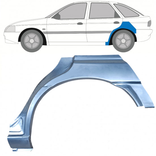 Bok delni za Ford Escort 1995-2000 / Leva 8991