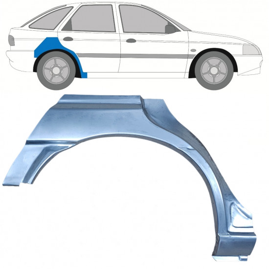 Bok delni za Ford Escort 1995-2000 / Desna 8990