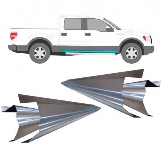 Popravni panel notranjega in zunanjega praga za Ford F-150 2008-2014 / Komplet 11755