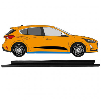 Pokrov praga za Ford Focus 2018- / Desna 7719