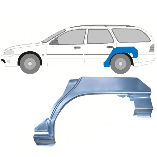 Bok delni za Ford Mondeo 1993-2000 / Leva / COMBI 8050