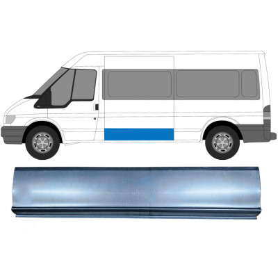 Popravni panel spodnjega dela stranice za Ford Transit 2000- / MWB / LWB / Levo = Desno (simetrično) 5322
