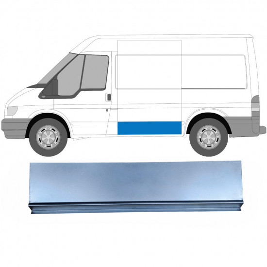 Reparaturni del stranske plošče za Ford Transit 2000- / SWB / Levo = Desno (simetrično) 5334