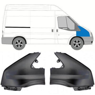 Sprednji blatnik za Ford Transit 2006-2013 / Levo+Desno / Komplet 10541